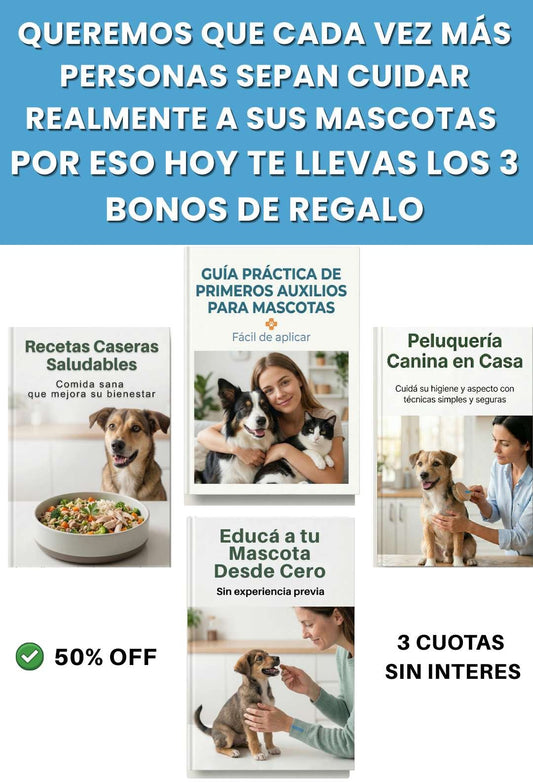 PRIMEROS AUXILIOS PARA MASCOTAS