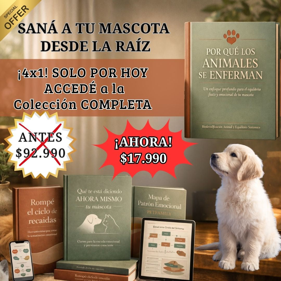 Descubrí porque se Enferman los animales y ayudalo a Sanar desde la Raíz